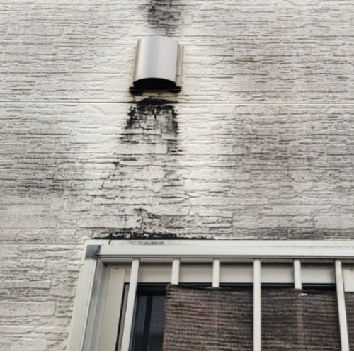 排気口汚れ - Before